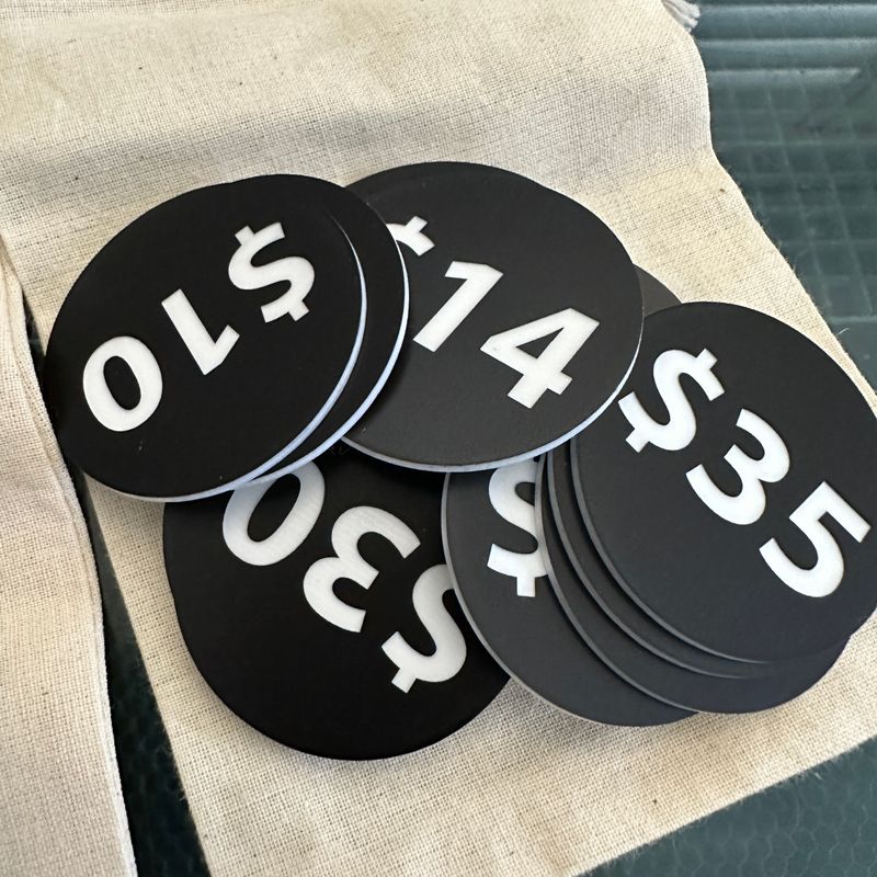 Custom Price Discs