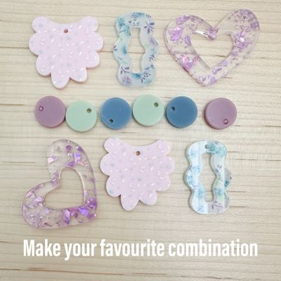 Acrylic EARRING KIT - Pastel Prints