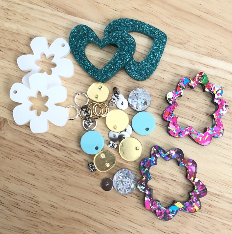 Acrylic Earring Kit