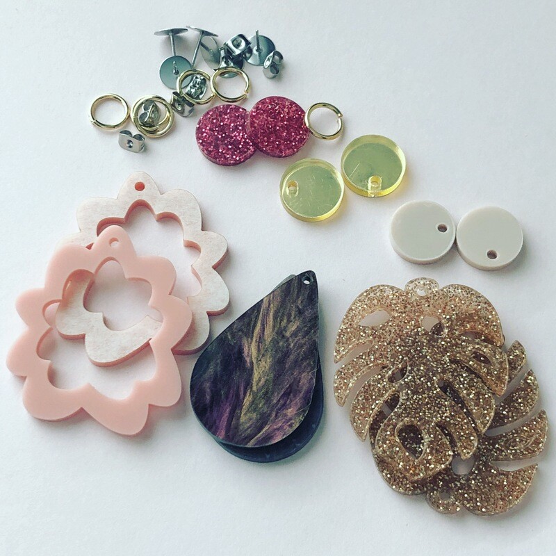 Acrylic Earring Kit