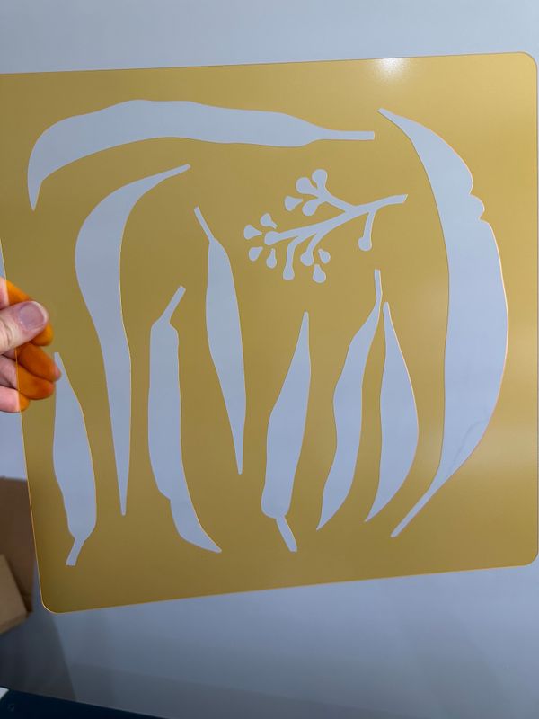 Gum Leaf Stencils