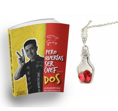 Libro Pero Querias Ser Chef DOS + Dije de Tinto Libro Pero Querias Ser Chef DOS + Dije de Tinto