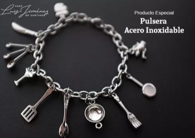 Pulsera con Dijes de Chef Pulsera con Dijes de Chef