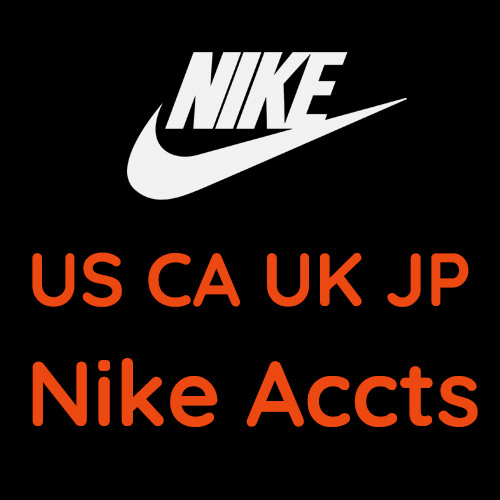 Nike Accounts - US / JP / UK / CA / AU and others