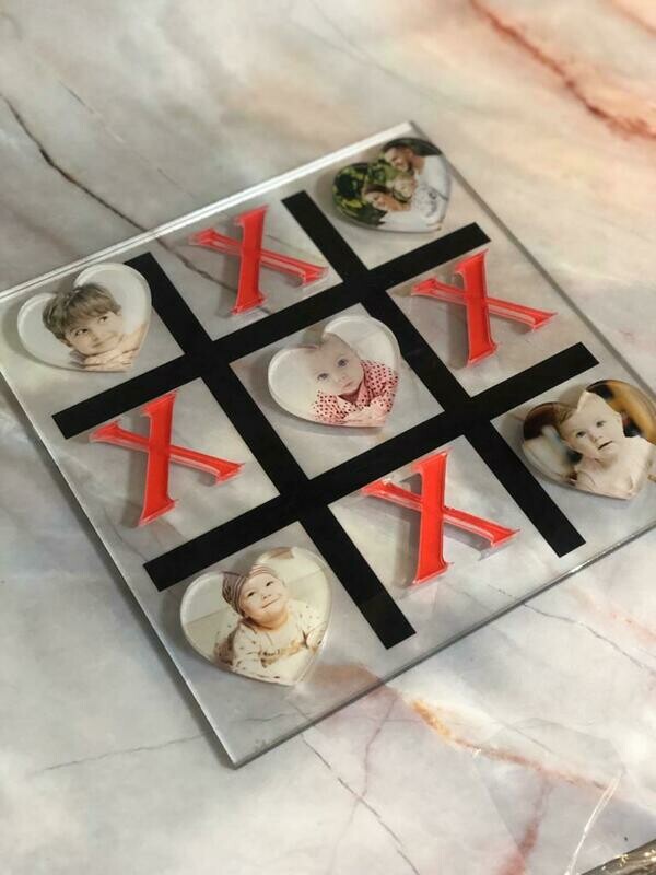 Tic Tac Toe en Acrílico Impreso