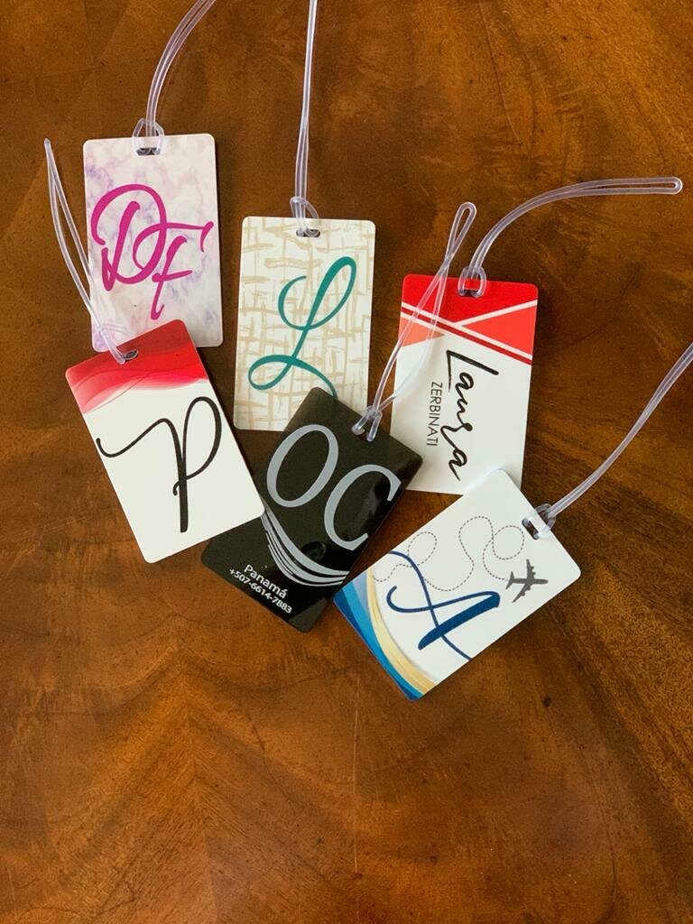 Tags de Maleta en acrilico