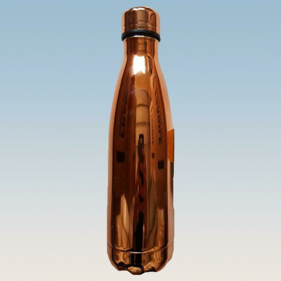 Botella Térmica Brillante Rose Gold