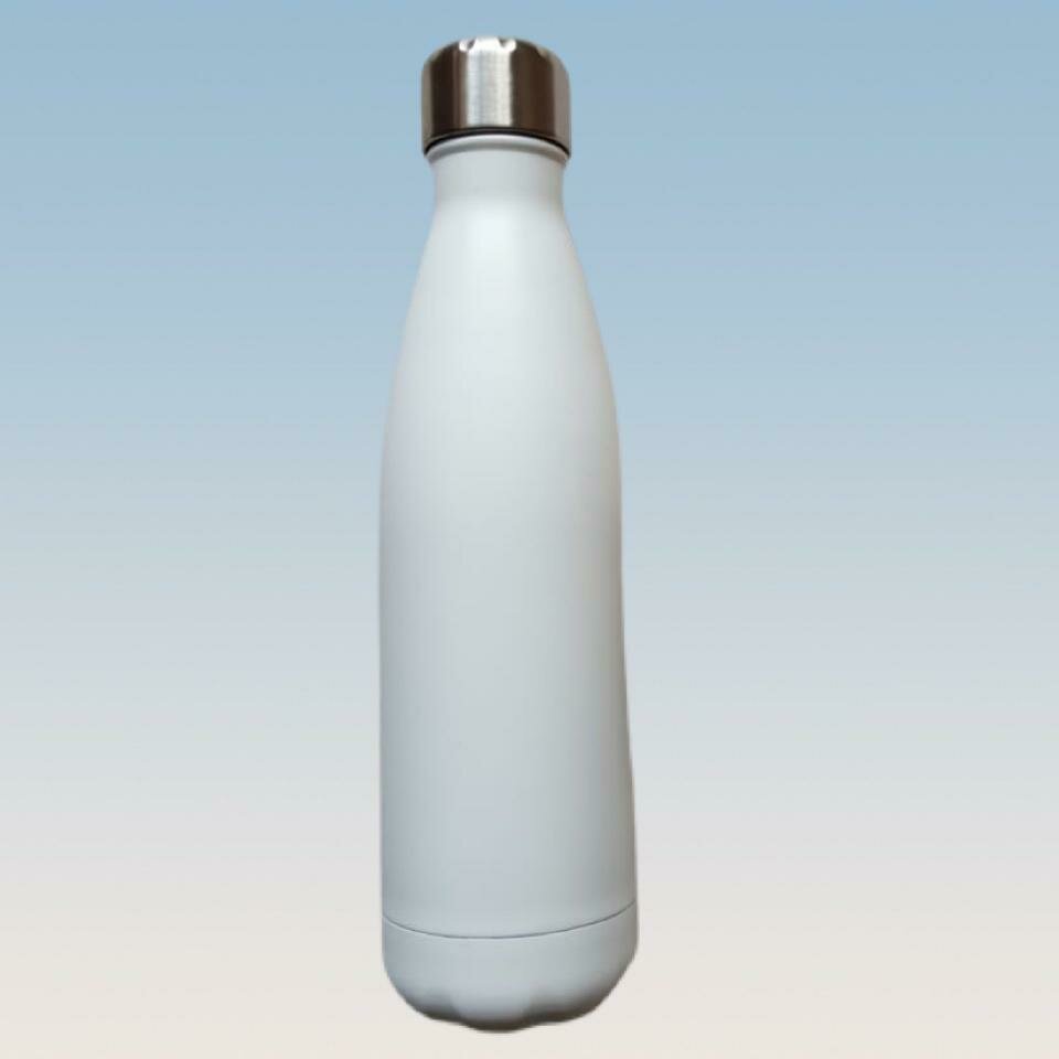 Botella Térmica Lisa Blanca