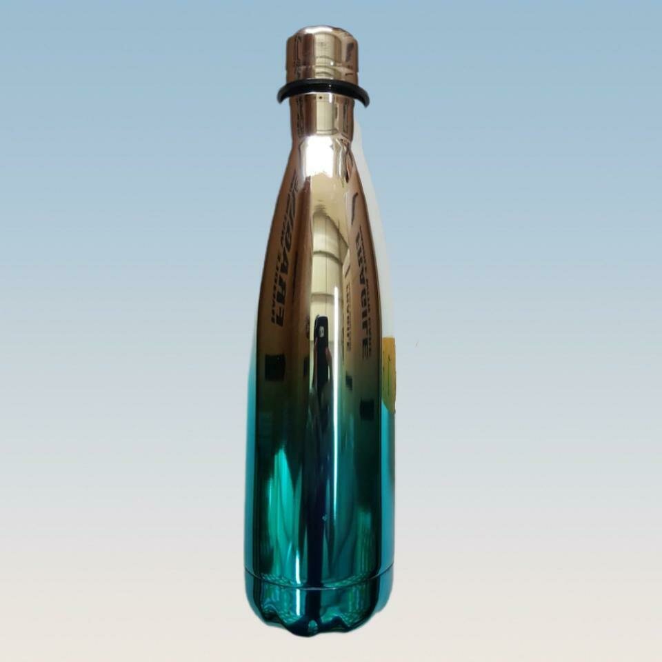 Botella Térmica Tornasol Turquesa