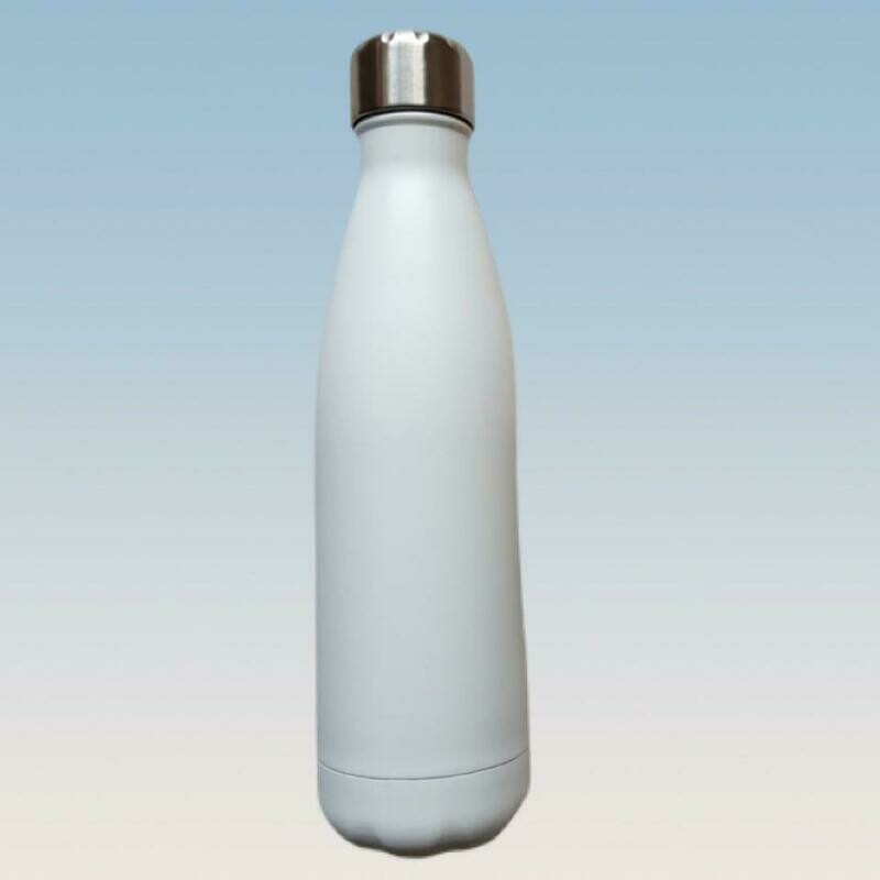 Botella Térmica Lisa Blanca