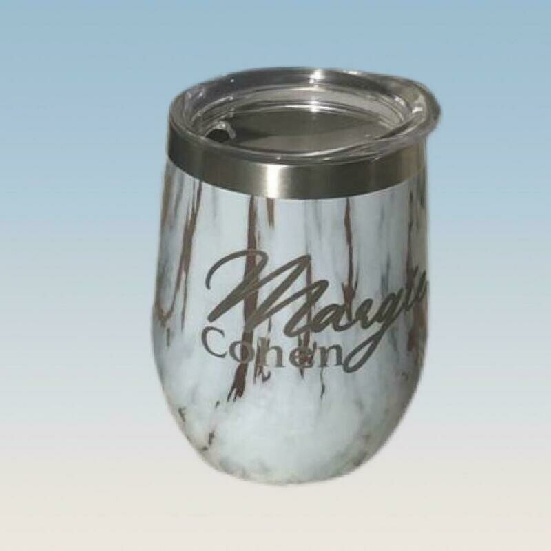 Vaso Chico Térmico Marmoleado