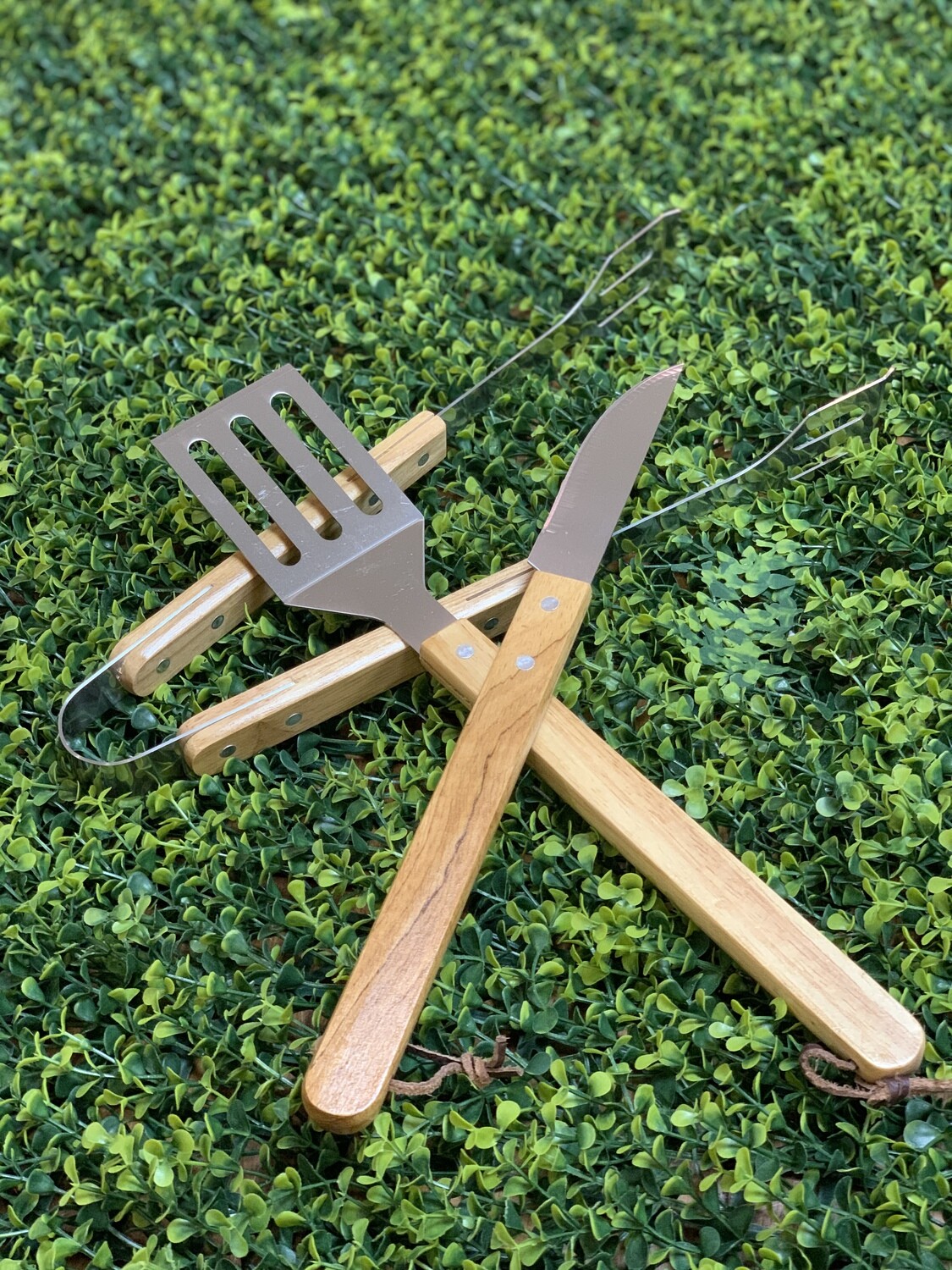 Set para barbacoa BBQ 3 pzas