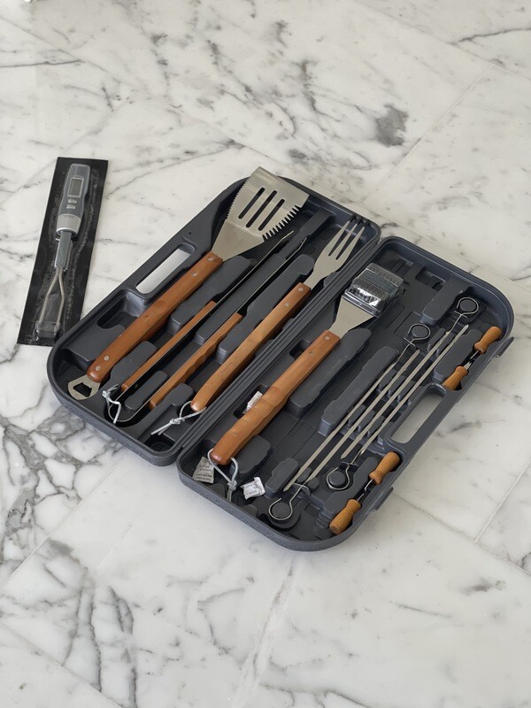 Set para barbacoa BBQ en Caja 12 pcs