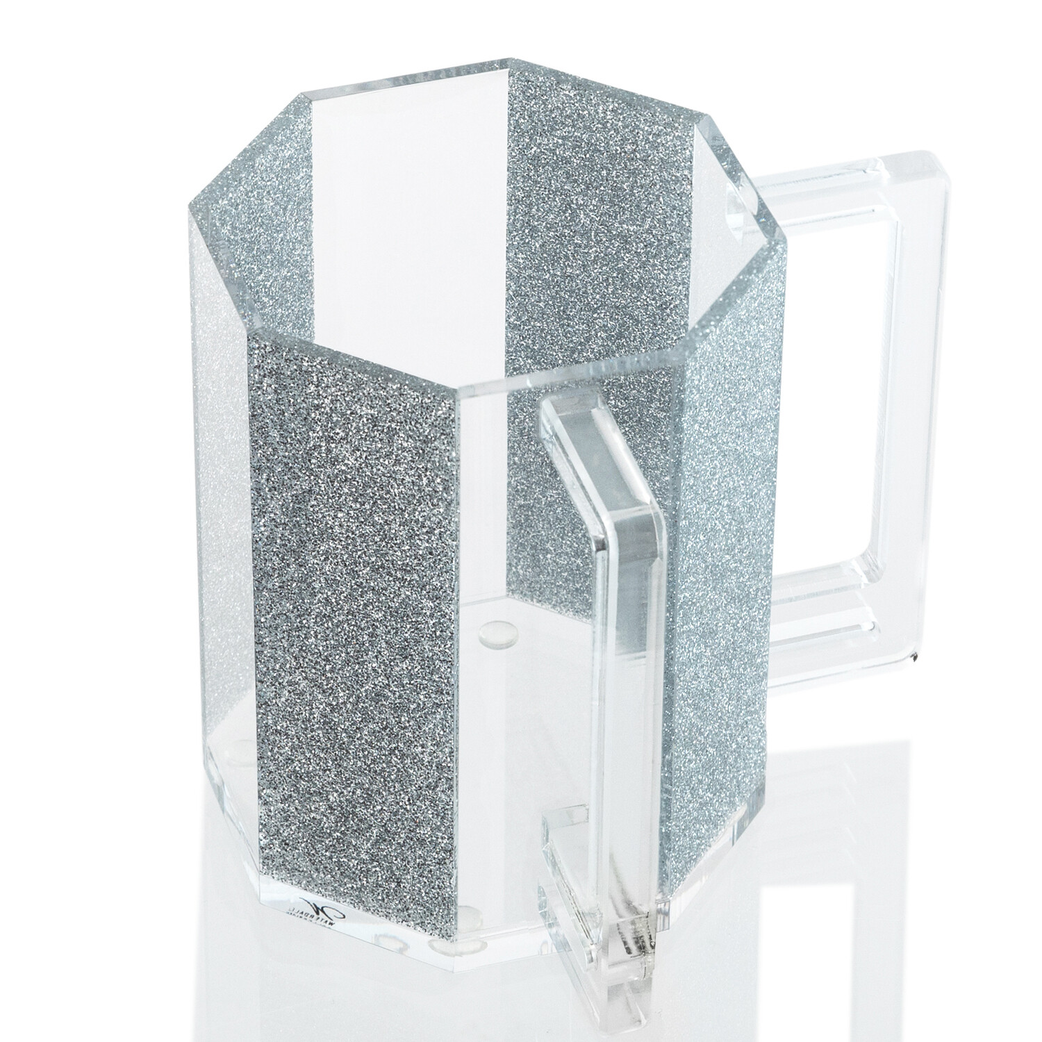 Netilat Hexagonal Plateado