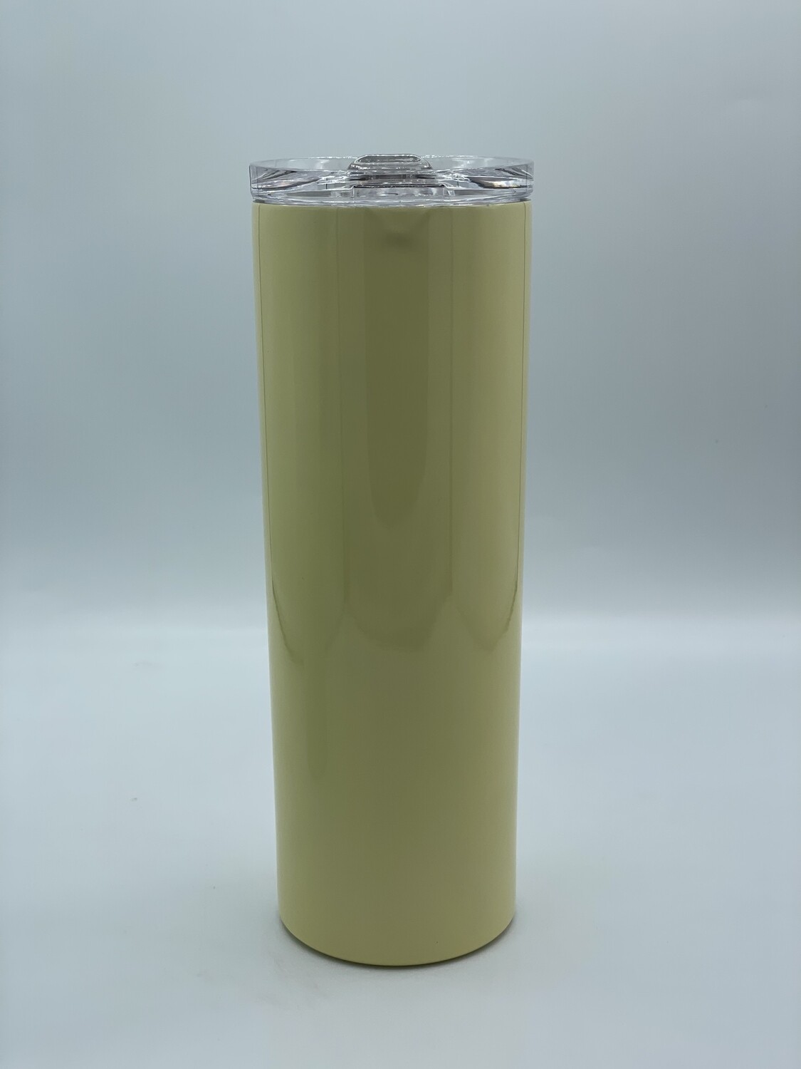 Botella Cilíndrica Térmica Amarilla