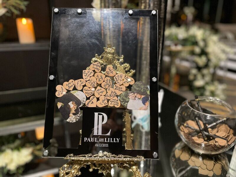 Cuadro para Firmas/Colección en Acrílico