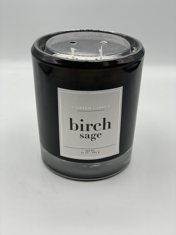 Vela Birch Sage 13 oz Negra