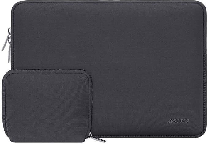 Set funda 
para Laptop con estuche para cargadores Gris Oscuro