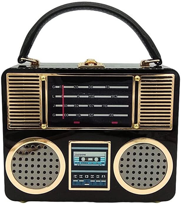 Cartera modelo Radio Vintage