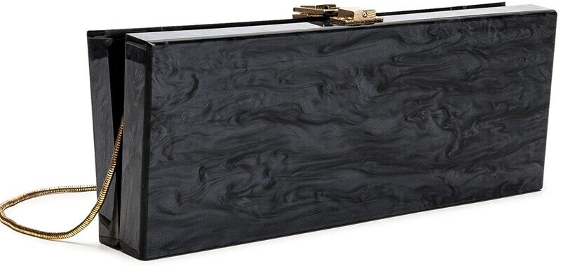 Cartera acrílica Negra