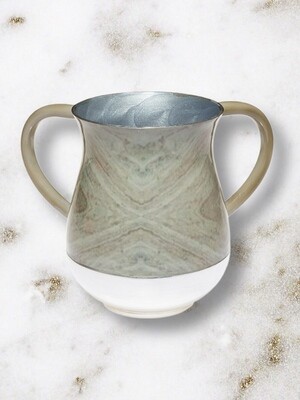 Netilat en aluminio Marbolizado Beige 13 cm