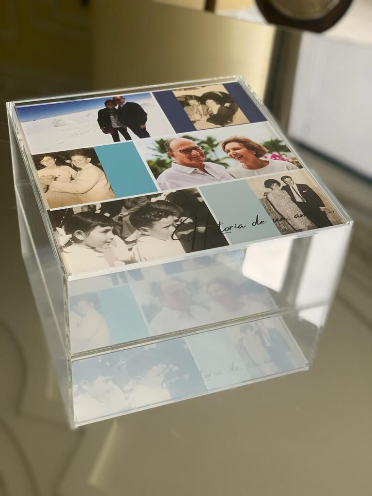 Caja Acrílica Impresa