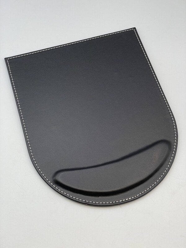Mouse Pad de Cuerina Negro