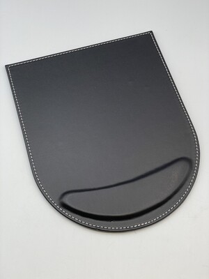Mouse Pad de Cuerina Negro