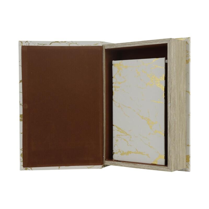 Caja Decorativa Marmoleada 2 tamaños