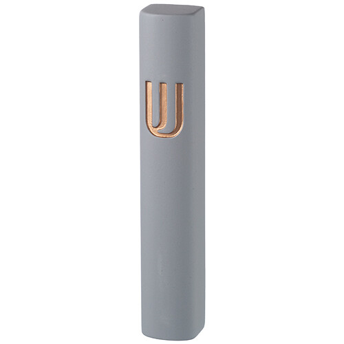 Mezuza 12cm Gris
