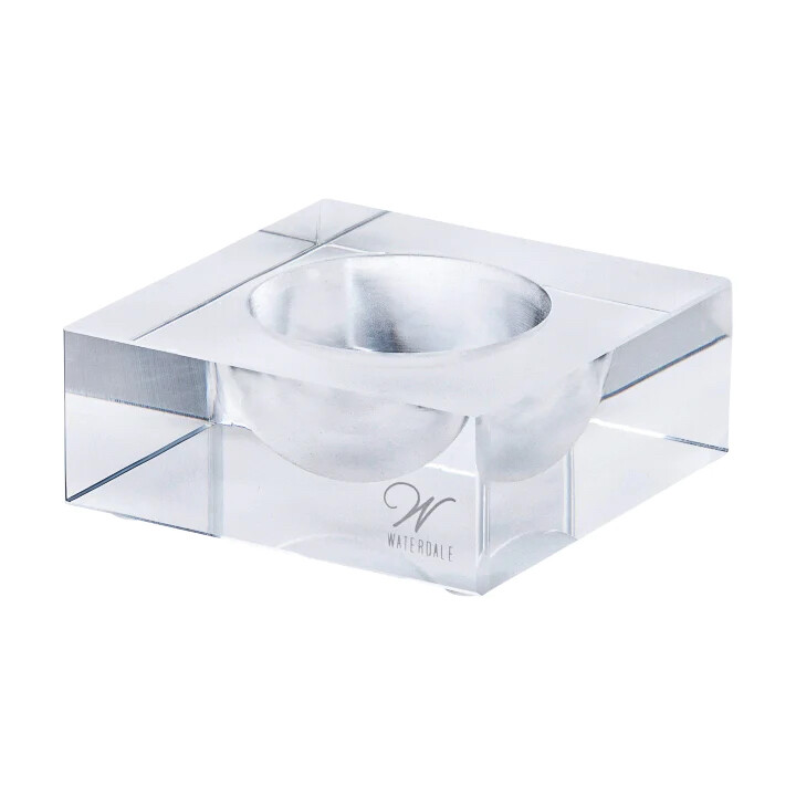 Base de Acrílico para Sal en Blanco