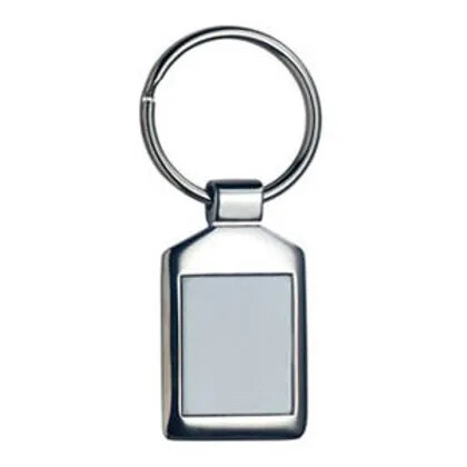 LLAVERO SUBLIMABLE METAL RECTANGULAR