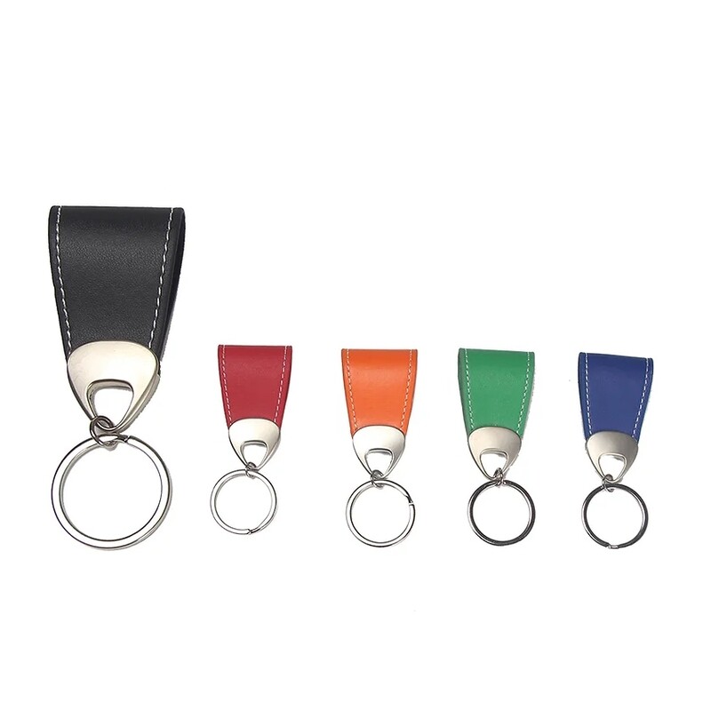 Llavero de cuerina ejecutivo ovalado