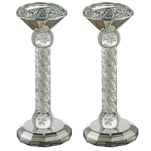 Candelabro de Cristal 17 cms