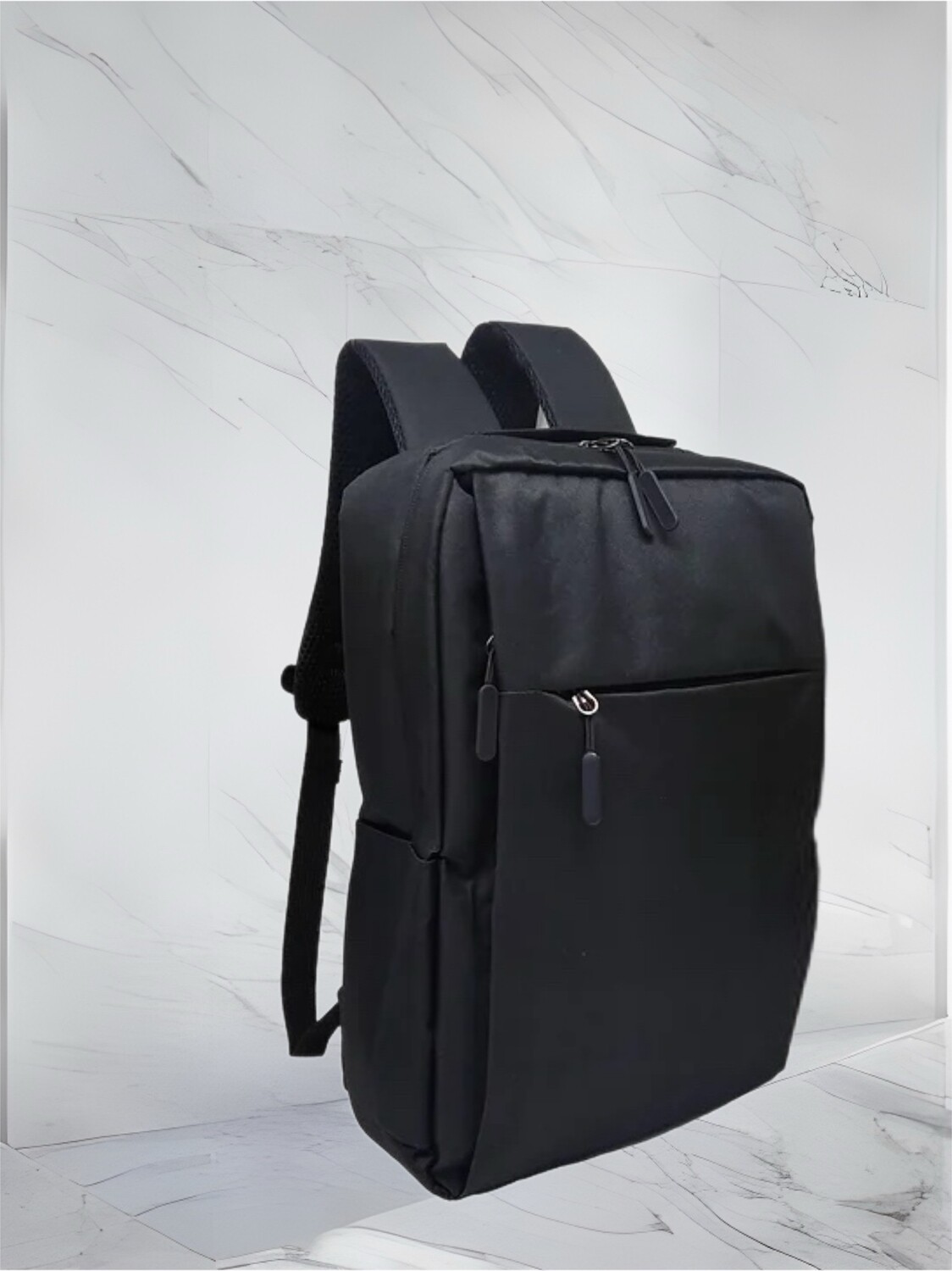 Bolso estilo Mochila Ejecutiva Moderna para Laptop, Color: Negro