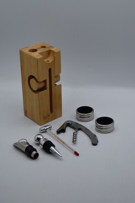 Set  de accesorio  para Vino Modelo Torre