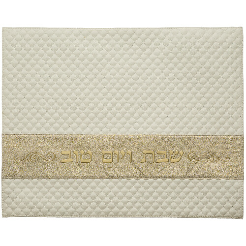 Cobertor de Jala en Cuero con logo en relieve 42X 52 cm