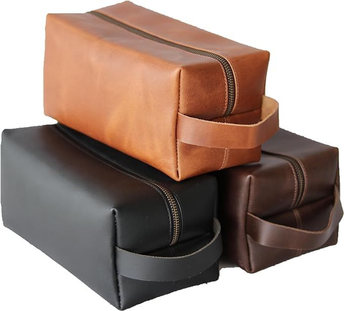 Neceser para hombre Vellaire en cuero 4 Colores
