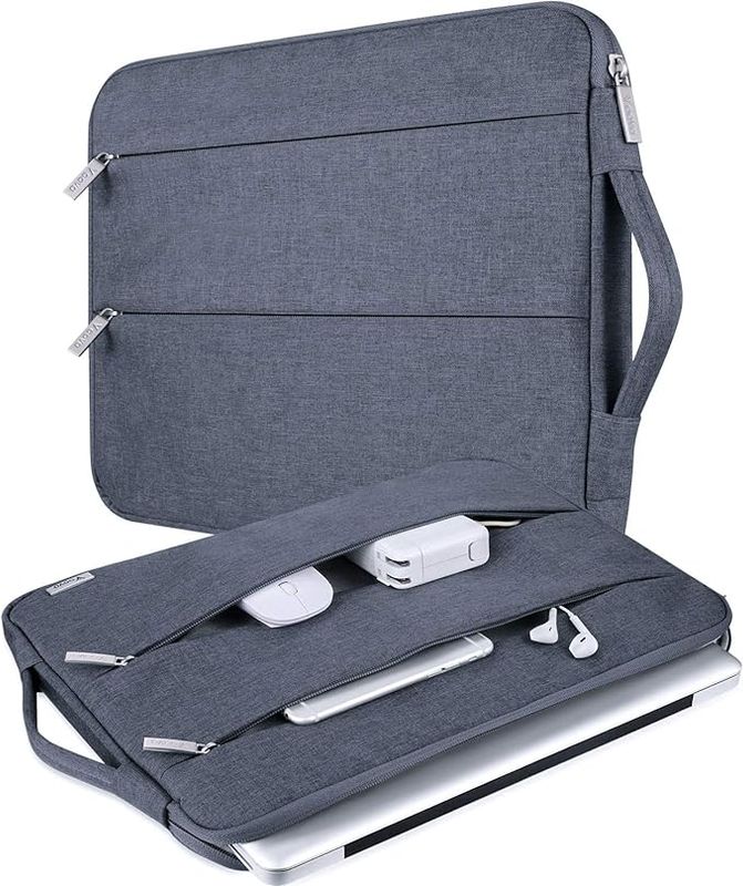 Bolso para Laptop de 13 VOOVA GRIS LISO