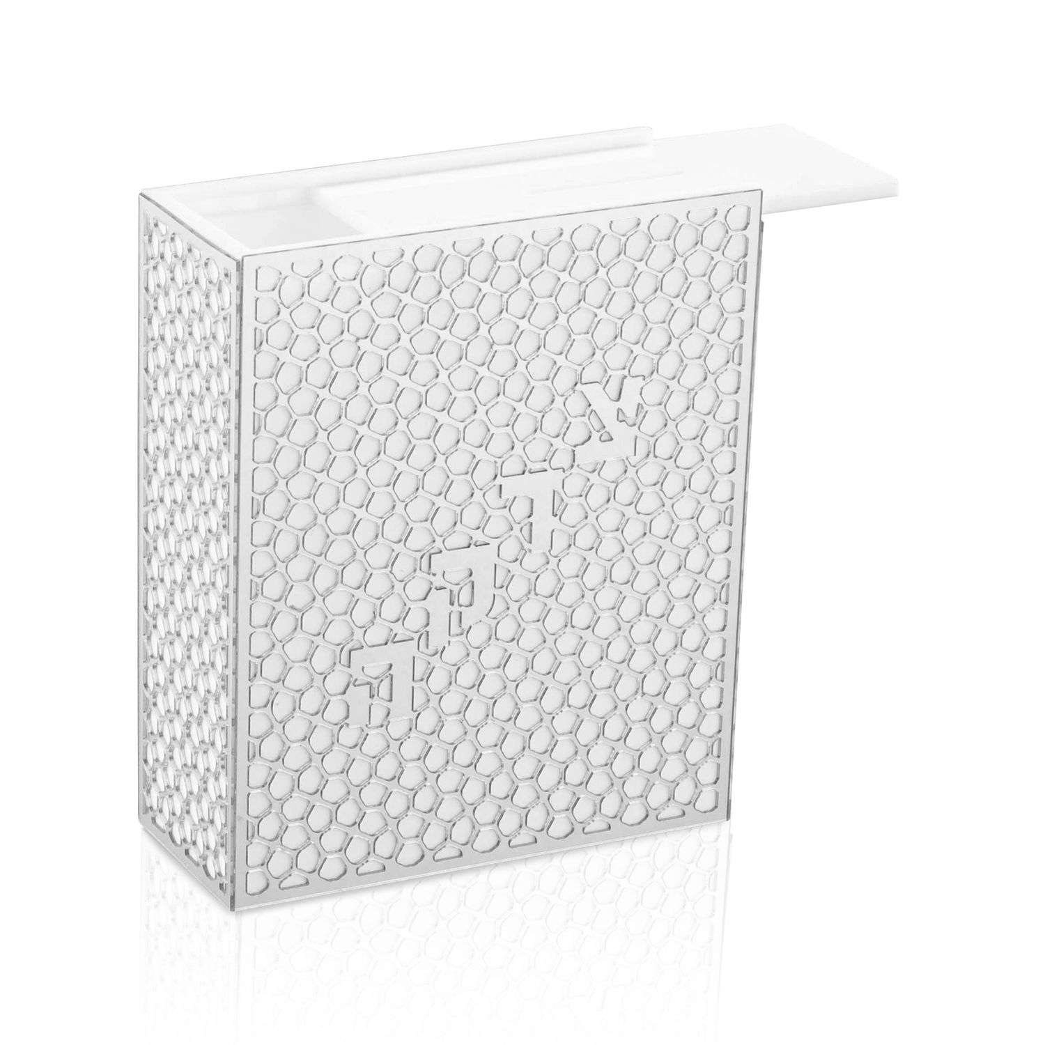 Alcancia para Tzedaka laser cut plateado