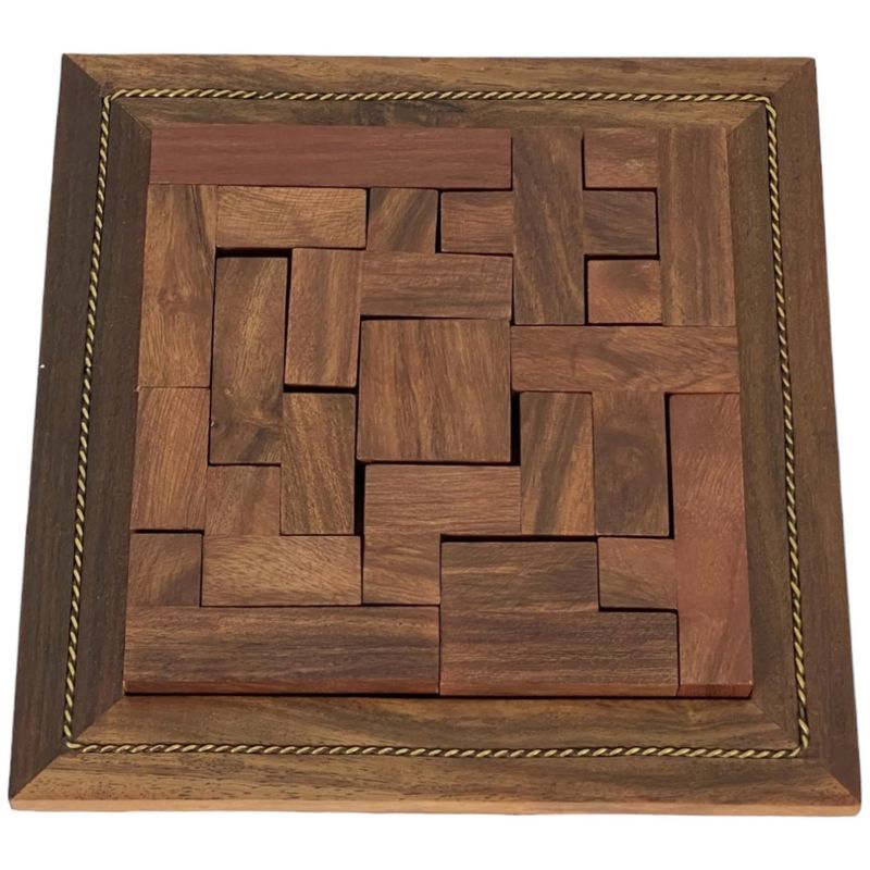 ROMPECABEZAS DE MADERA 20X20X1.9CM