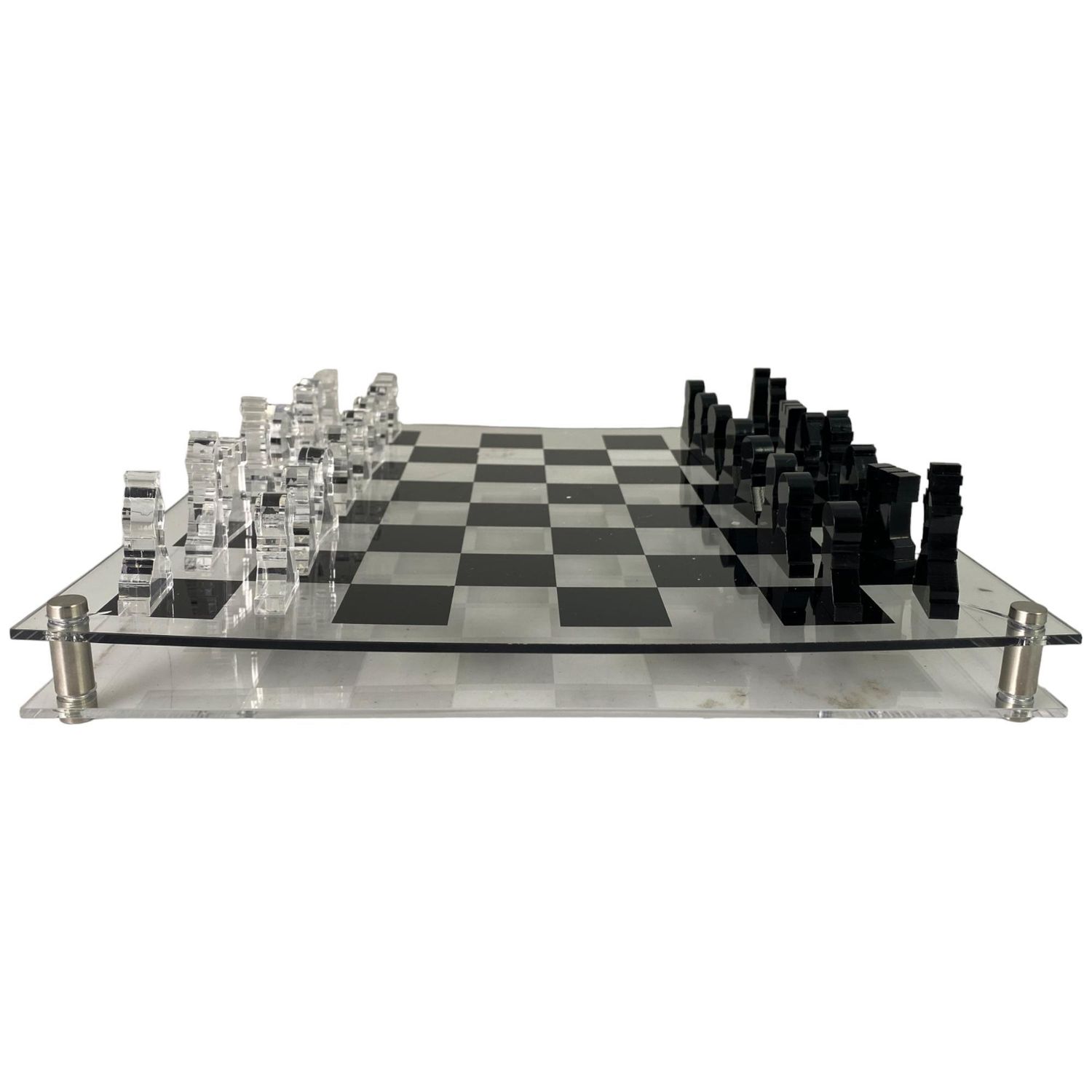 JUEGO DE AJEDREZ NEGRO