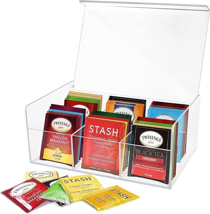 caja de te 6 divisiones