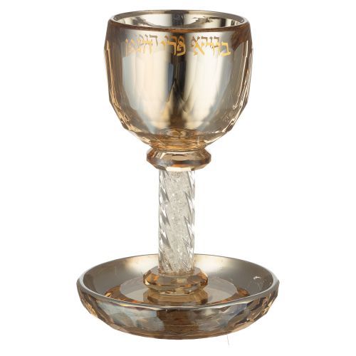 Copa para Kidush de Cristal  16 cm