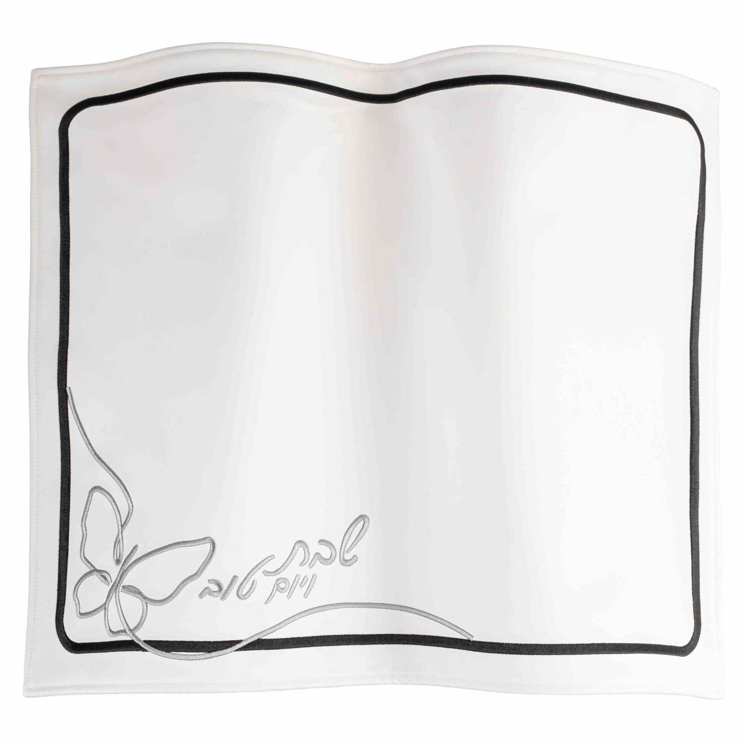 Cubre Jala Onyx Butterfly  negro/plateado