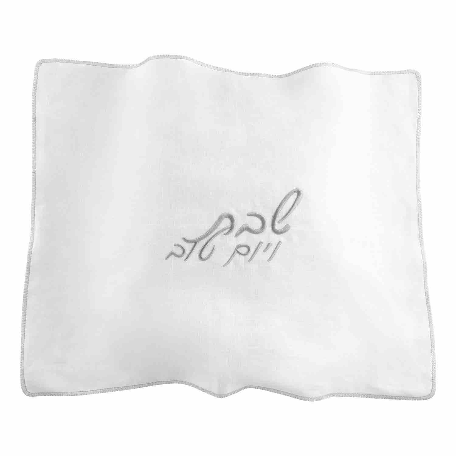 Cubre Jala en tela silver crochet