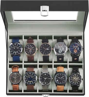 Caja para reloj rectangular 10 slot