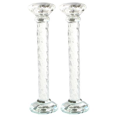 Candelabro de Cristal  26 cm