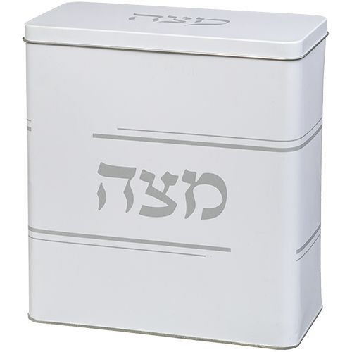 Caja para matza plateado