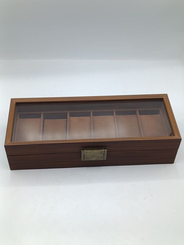 Caja para reloj 6 slot de madera